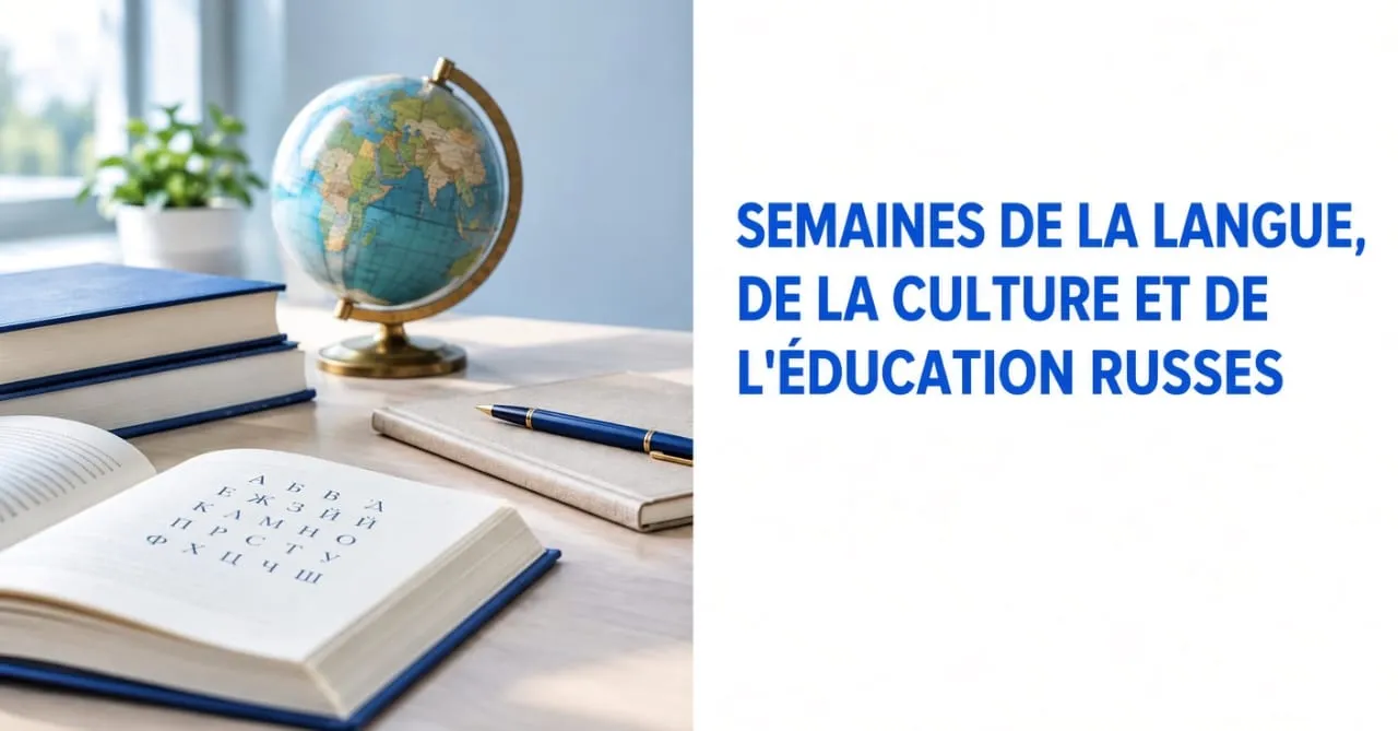 UNIVERSITÉ DE LOMÉ : SEMAINES DE LA LANGUE, DE LA CULTURE ET DE L'ÉDUCATION RUSSES DU 26 OCTOBRE AU 6 NOVEMBRE 2026