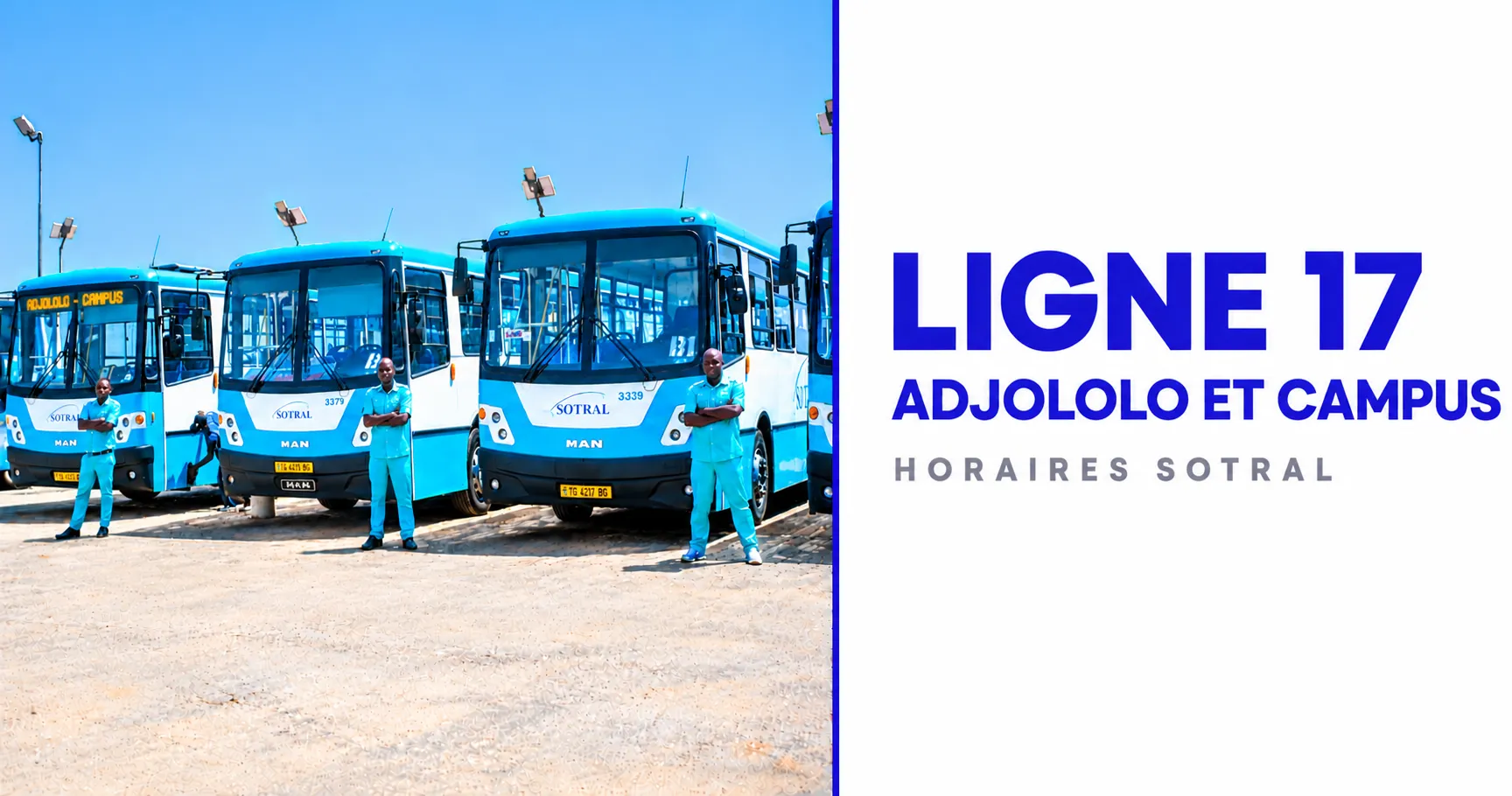 LIGNE 17: ADJOLOLO - CAMPUS