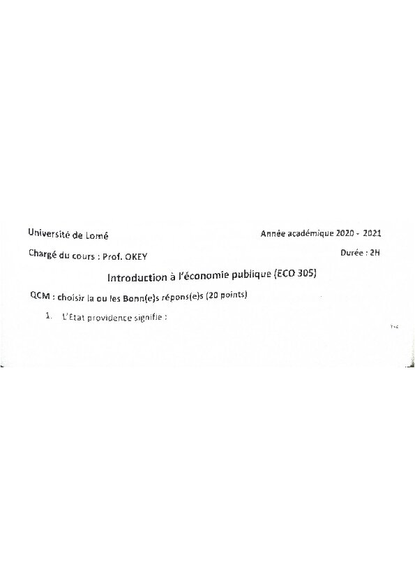 Couverture de Introduction à l'économie publique