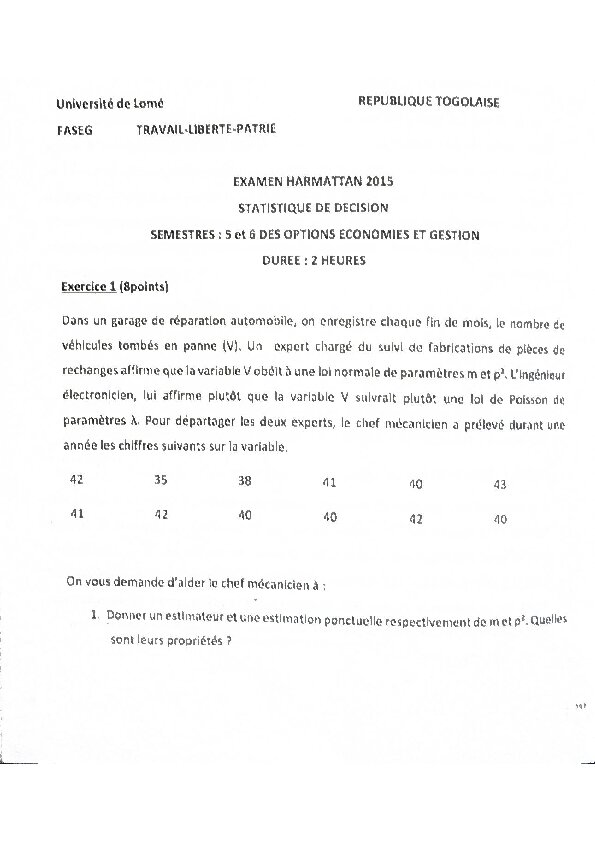 Couverture de Statistique décisionnelle