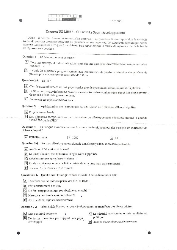 Couverture de Le Sous-développement