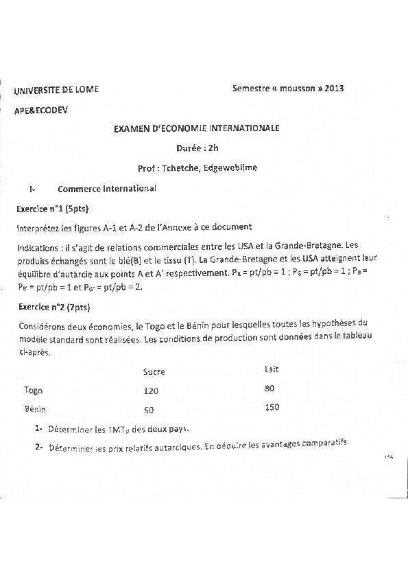 Couverture de Économie internationale