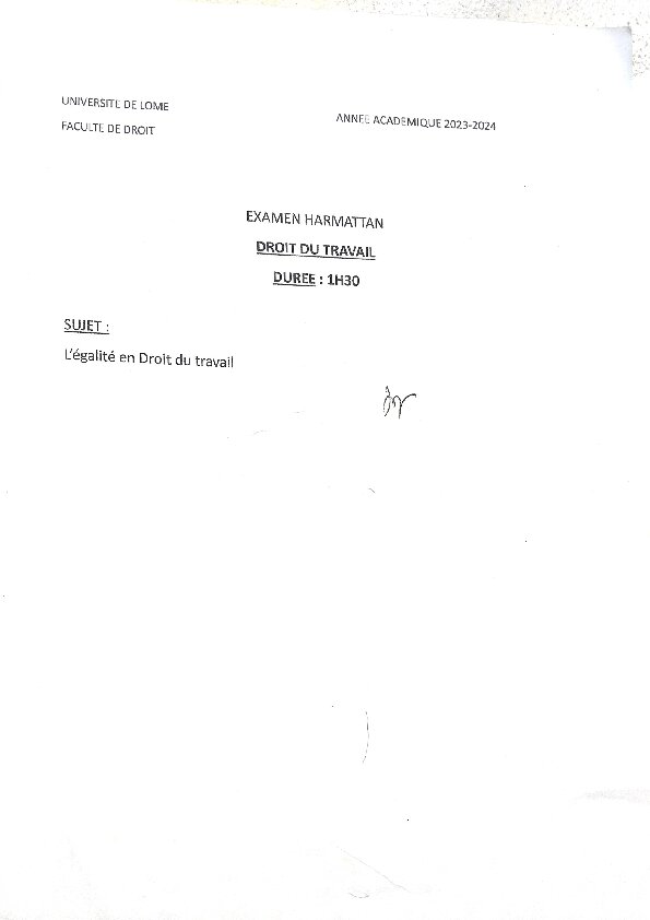 Couverture de Droit du travail