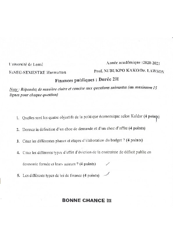 Couverture de Finances publiques