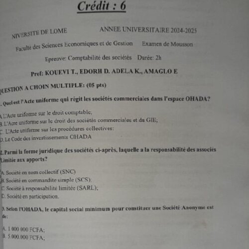 Couverture de Comptabilité des sociétés 