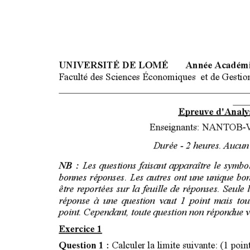 Couverture de Analyse mathématique