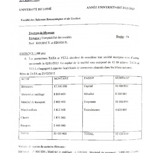 Couverture de Comptabilité des sociétés 