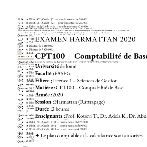 Couverture de Comptabilité de base