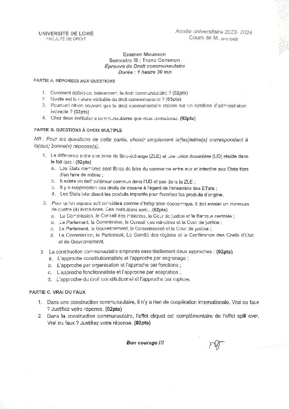 Couverture de Droit communautaire (REDP,ADGL)